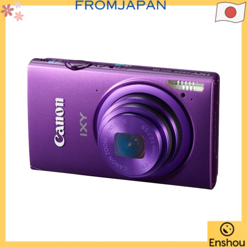 [USED][Direct from japan][USED ITEMS]Canon Câmera Digital IXY 430F Roxa 16 Megapixels Zoom Óptico 5x Wi-Fi IXY430F(PR)