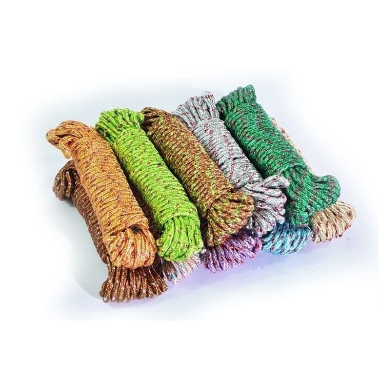 Corda De Nylon 10M Varal E Amarração Trançada