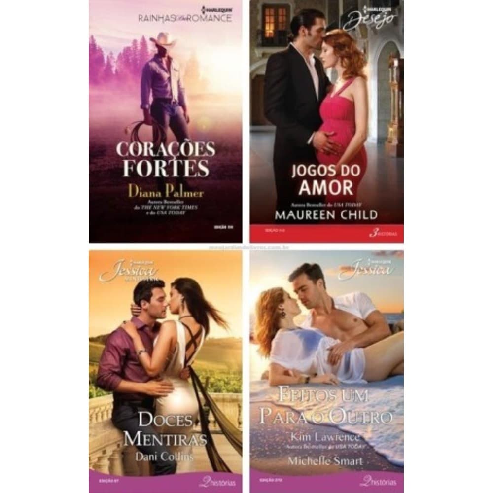 Livro Romance Harlequin