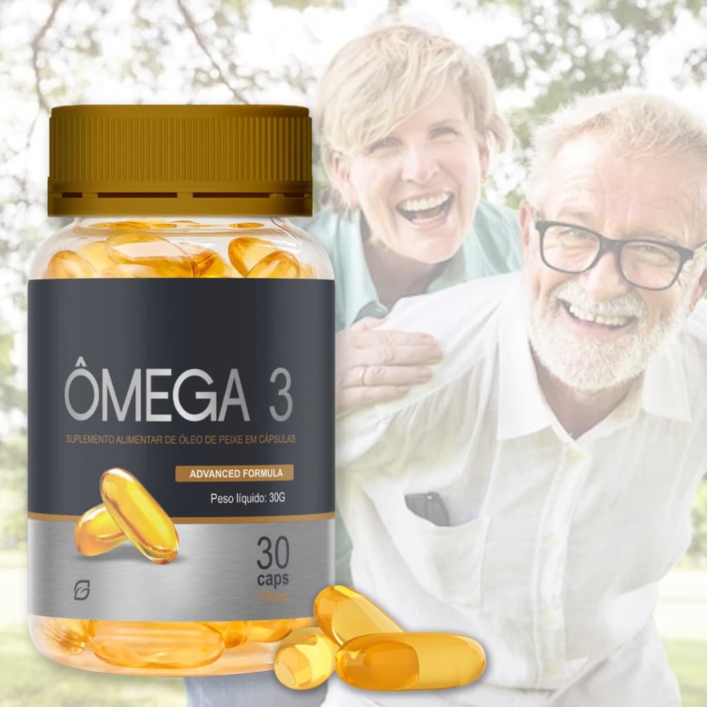 Ômega 3 1450mg óleo de peixe - EPA + TDH 30 cáps
