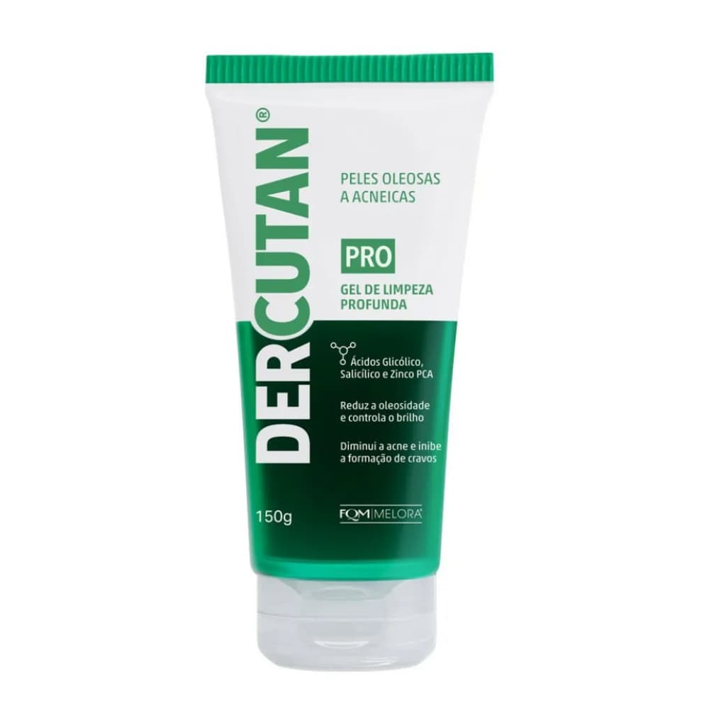 Dercutan Gel De Limpeza Suave Pro 150g
