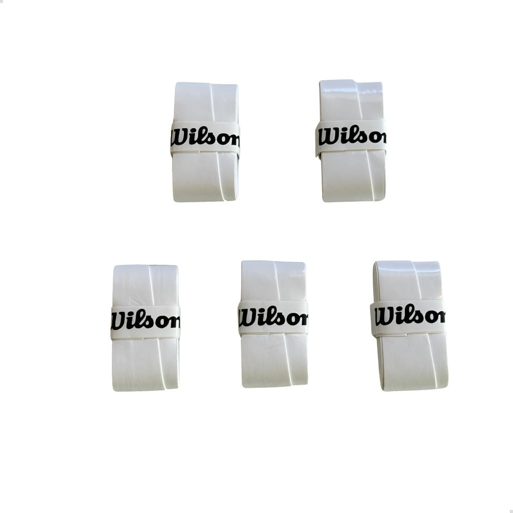 Kit 1,3 e 5 Un Overgrip Liso Sem Furo Raquete Beach Tenis Wilson