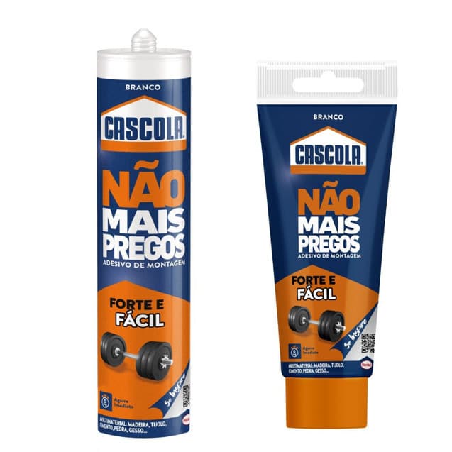 Cola de montagem substitui pregos Não mais Pregos Cascola 85g ou 360g