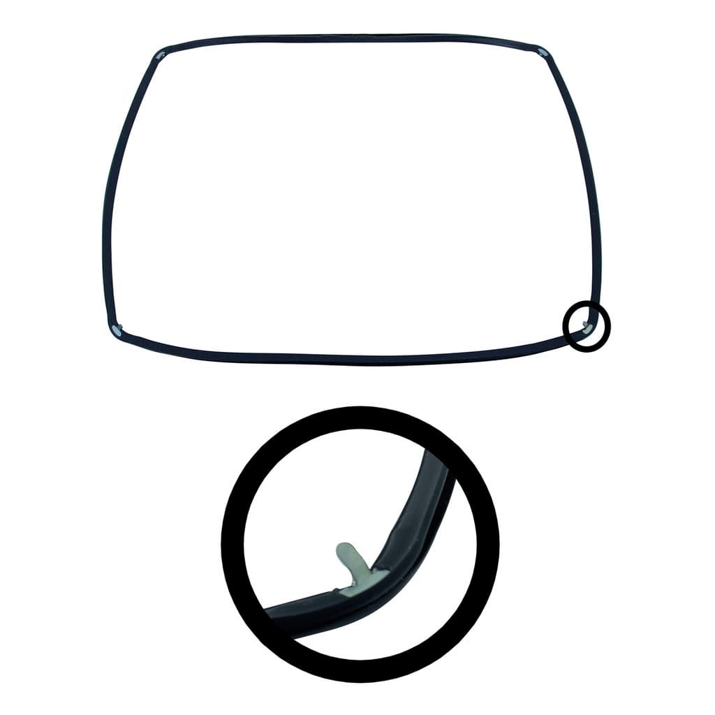 Guarnição Gaxeta Borracha Vedação Silicone da Porta Forno Elétrico Bancada Atlas Dako Supreme Titan Original