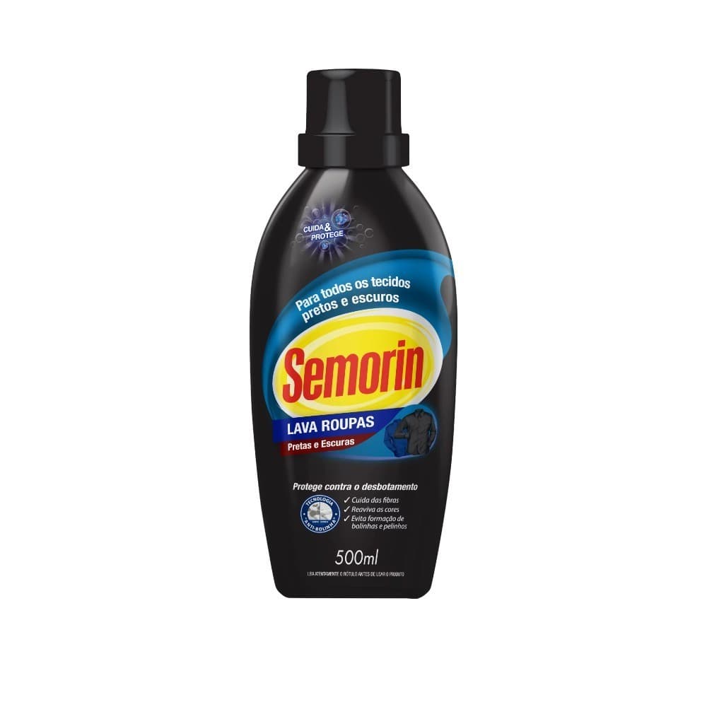 SEMORIN LAVA ROUPAS PRETAS E ESCURAS 500ML