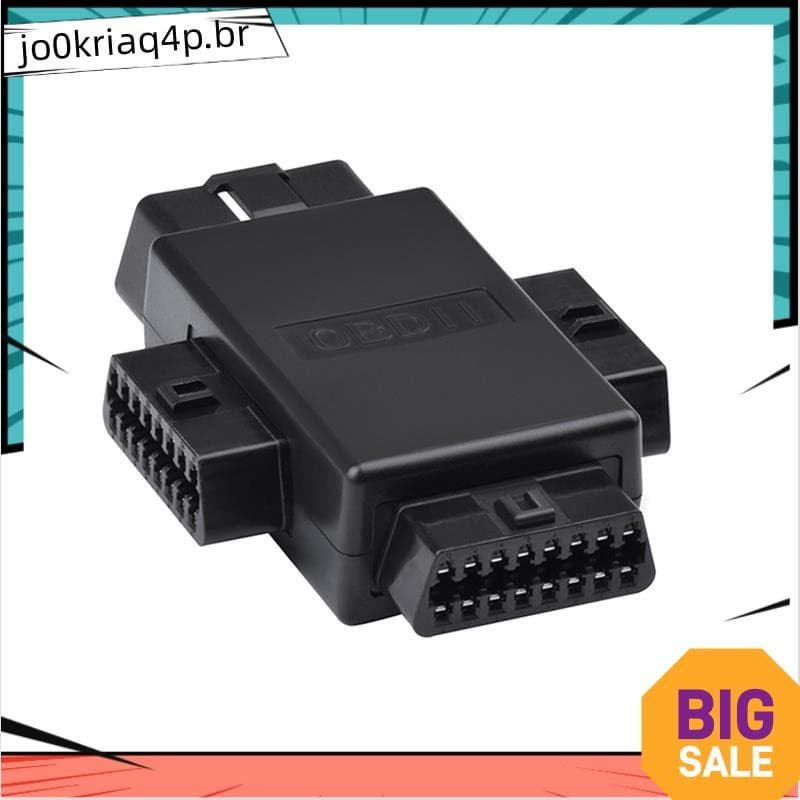 Interruptor OBD2 OBDII Completo De 16 Pinos , 1 A 3 OBD Adaptador Conversor De Cabo Swtich Splitter Para Ferramenta De Diagnóstico Extender