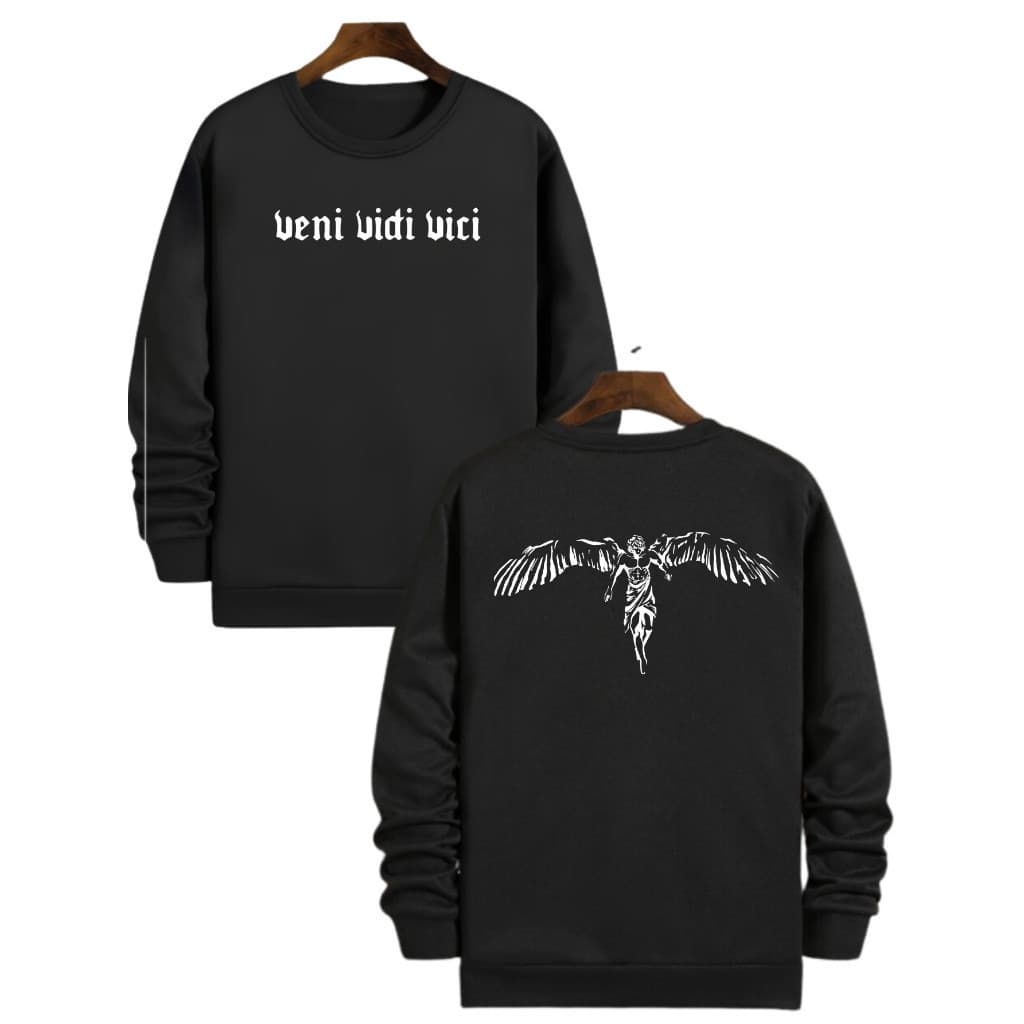 Moletom Gola Careca Anjo Veni Vidi Vici