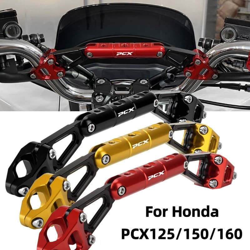 Adequado para Honda PCX 125 150 160 motocicleta barra transversal alça extensão suporte de luz suporte do telefone móvel GPS