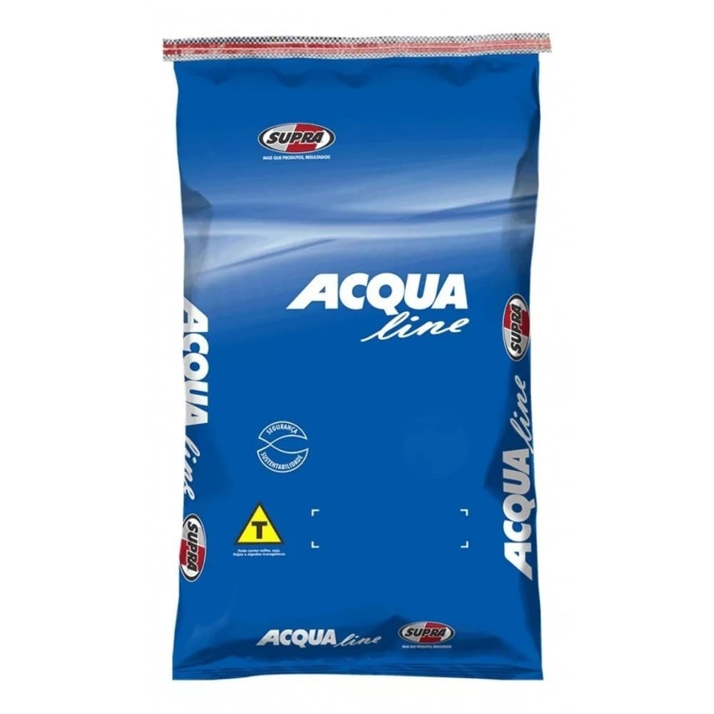 Ração Peixe Carpa Pacu Tilapia 32% 05mm Acqua Fish 25k Supra