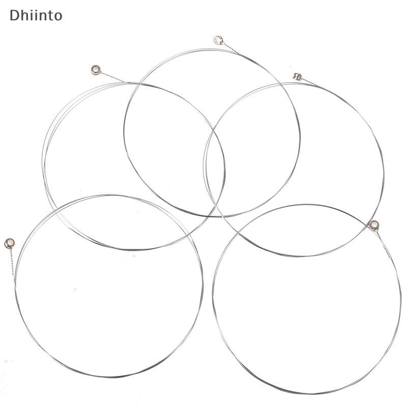 [Dhiint] 5 Peças De Cordas De Aço Tone E-1 Para Violão Em