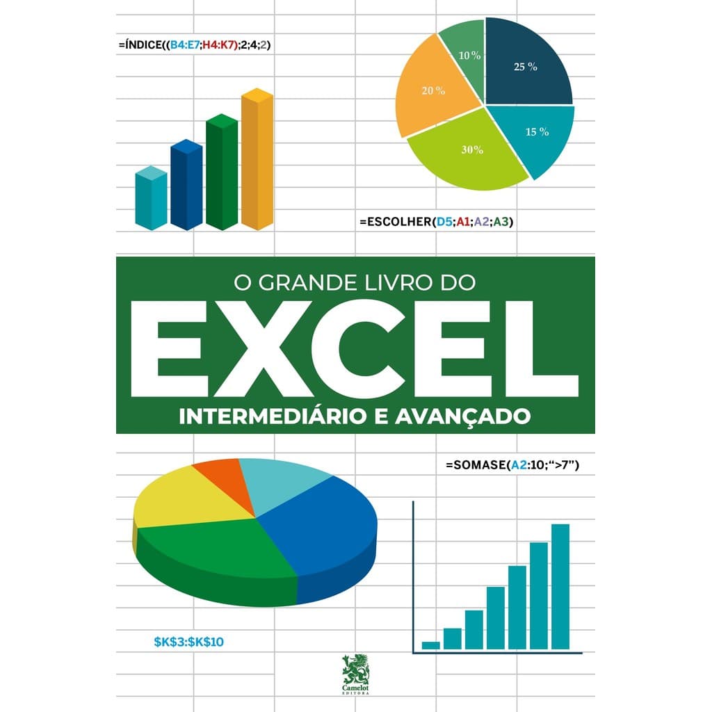 O Grande Livro do Excel - Intermediário e Avançado - ESTBH LIVROS NOVOS