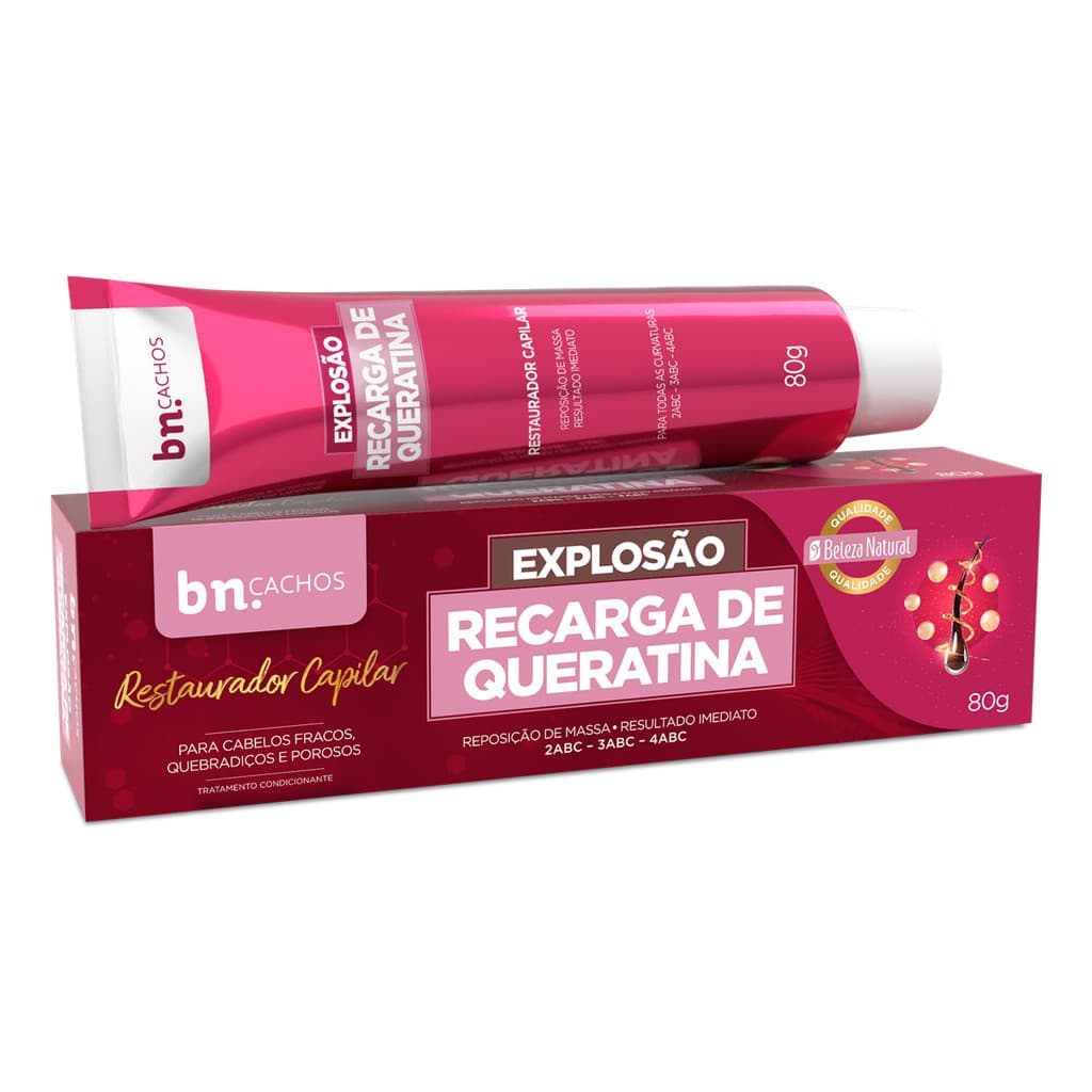 Recarga de Queratina bn.Cachos 80g