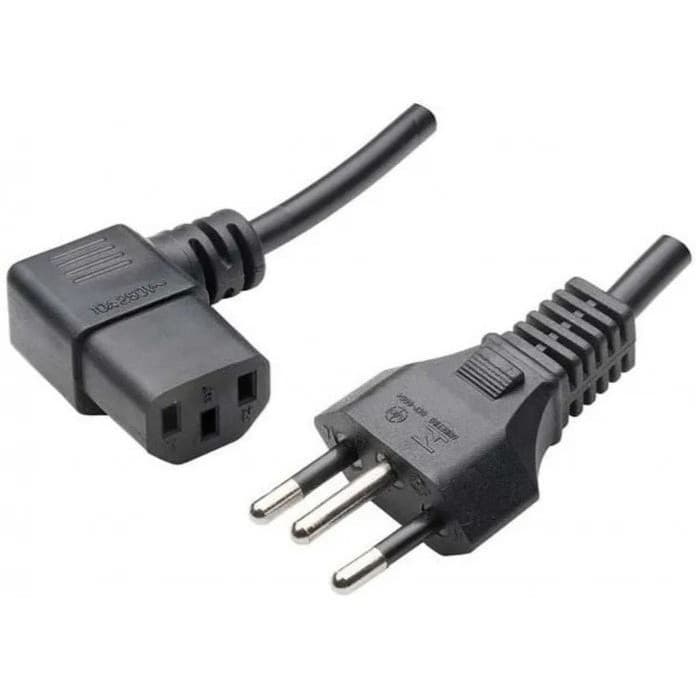 Cabo De Força Tripolar 90º Graus 1.5mts Pc Fontes Monitores