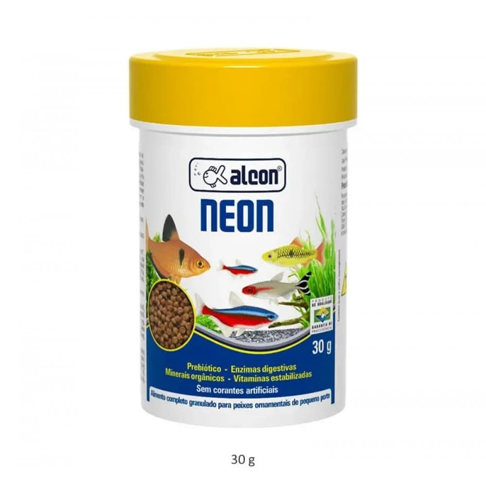 Alcon Gold Neon Alimento Peixes Ornamentais de Pequeno Porte