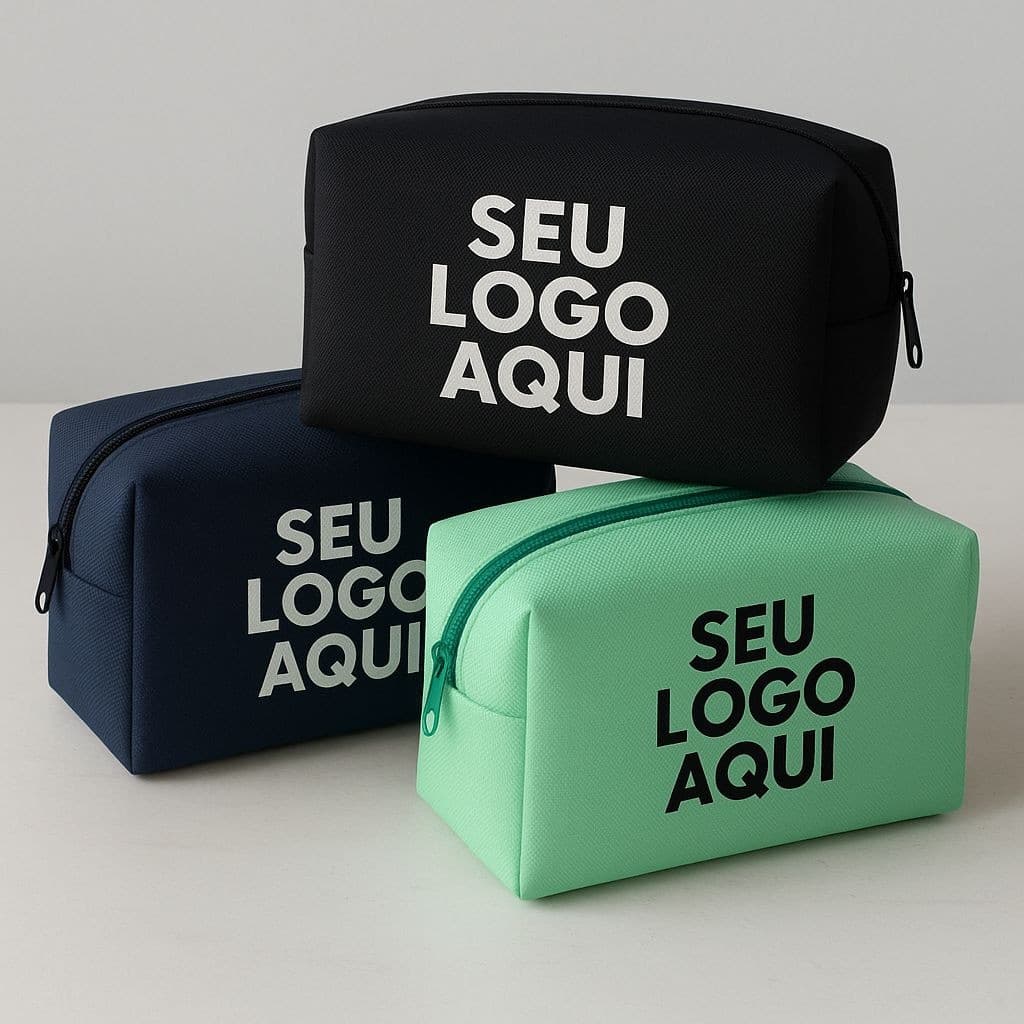 Kit De Necessaires - Unidades Personalizadas Coloridas para Brindes