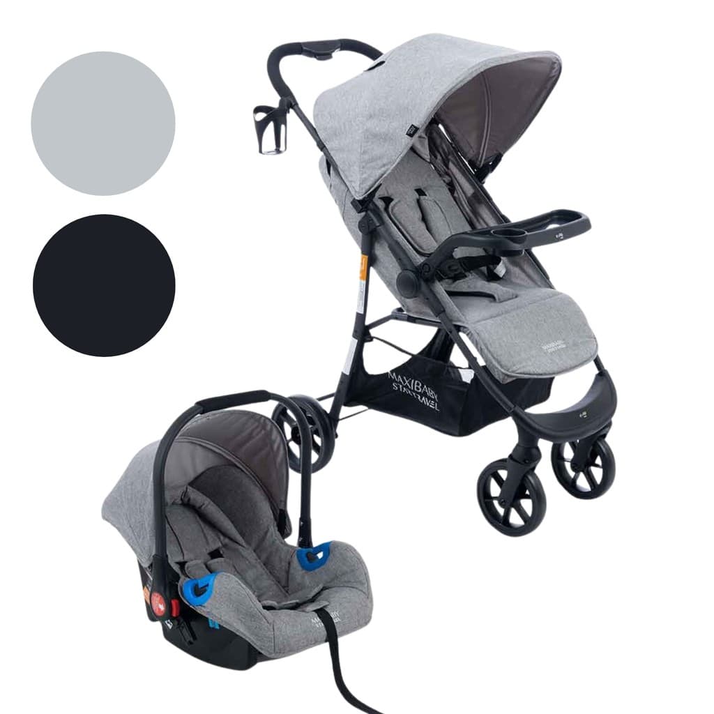 Carrinho de Bebê Com Bebê Conforto Startravel - Maxi Baby
