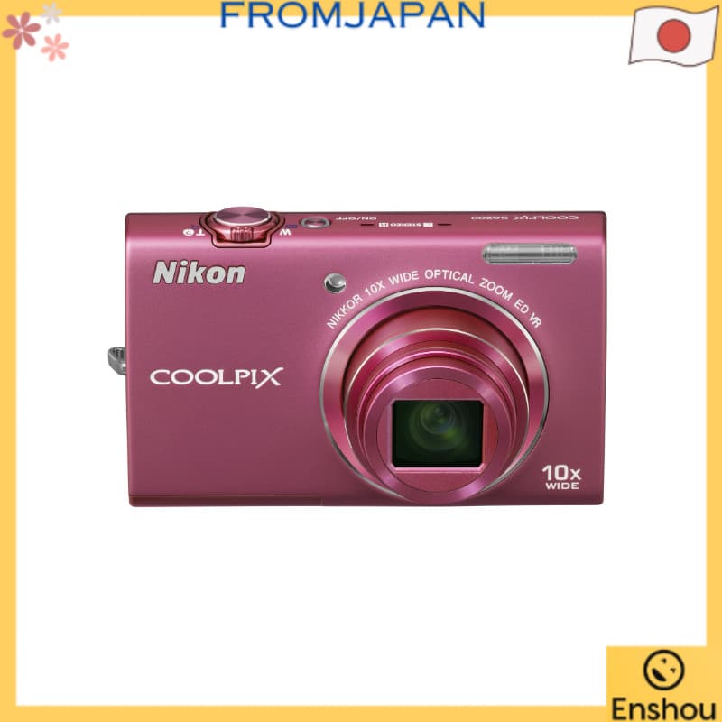 [USED]Do Japão [Usado] Nikon câmera digital COOLPIX S6200 cor rosa Ceraja S6200PK