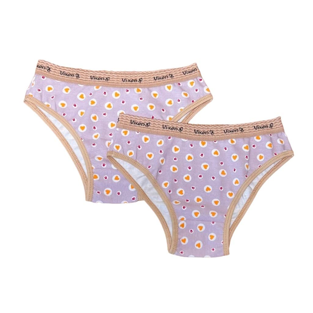 Kit 10 Calcinhas de Algodão Infantil Juvenil Estampadas