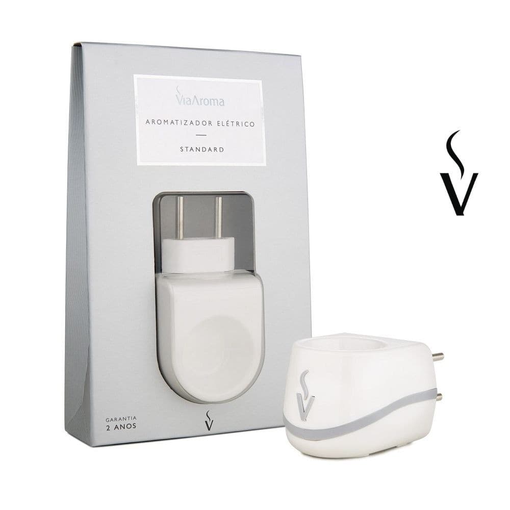  Difusor Aromatizador Elétrico Bivolt Standard (plástico) - Via Aroma
