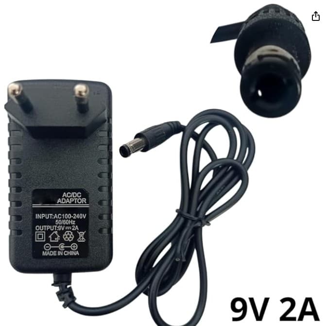 Fonte De Alimentação 9v 2.4a Amper P4 5.5mm Bivolt 110-220v