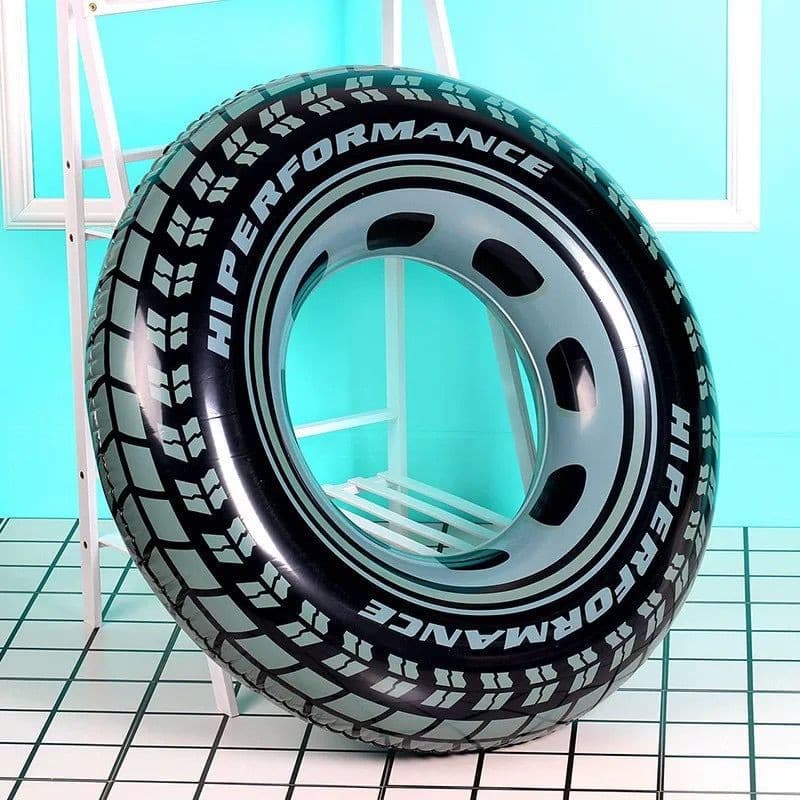 Boia Inflável Adulto Criança Pneu Caminhão Verão Piscina Praia em PVC Não Fura 80Cm/90Cm/100Cm/120Cm