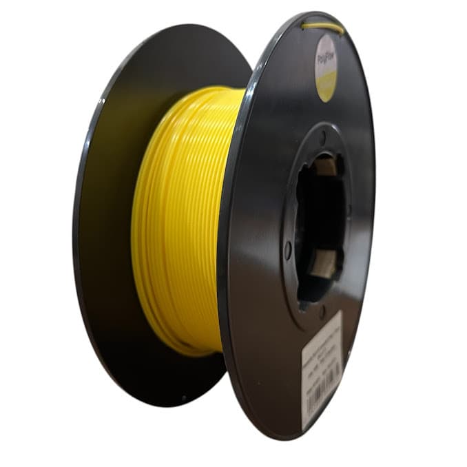 Filamento PLA High Speed Amarelo 1,75mm 0,5kg Polyflow