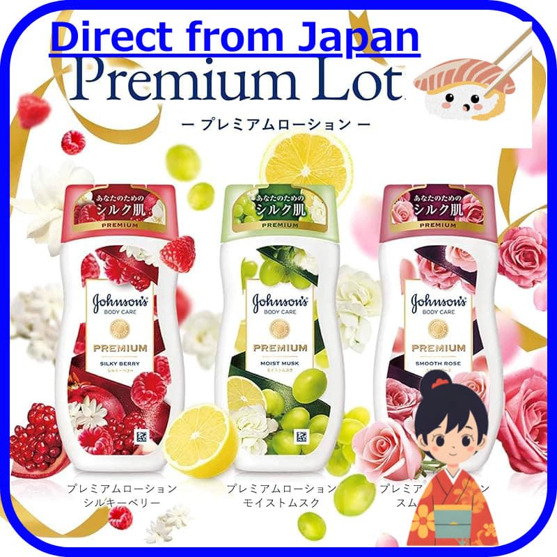 Loção Hidratante Premium Johnson's Body Care Com Óleo De Semente De Uva-200mL