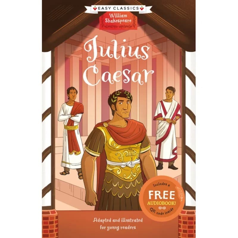 Livro Julius Caesar - em inglês - texto adaptado