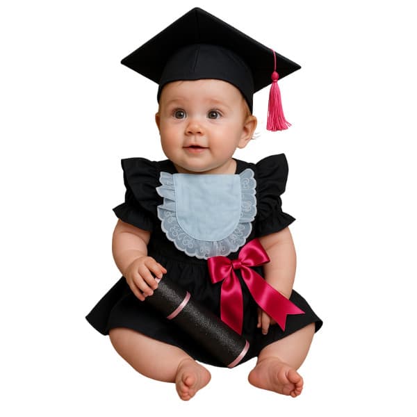 Body Bebê Temático para Mesversario de formatura conclusão Romper