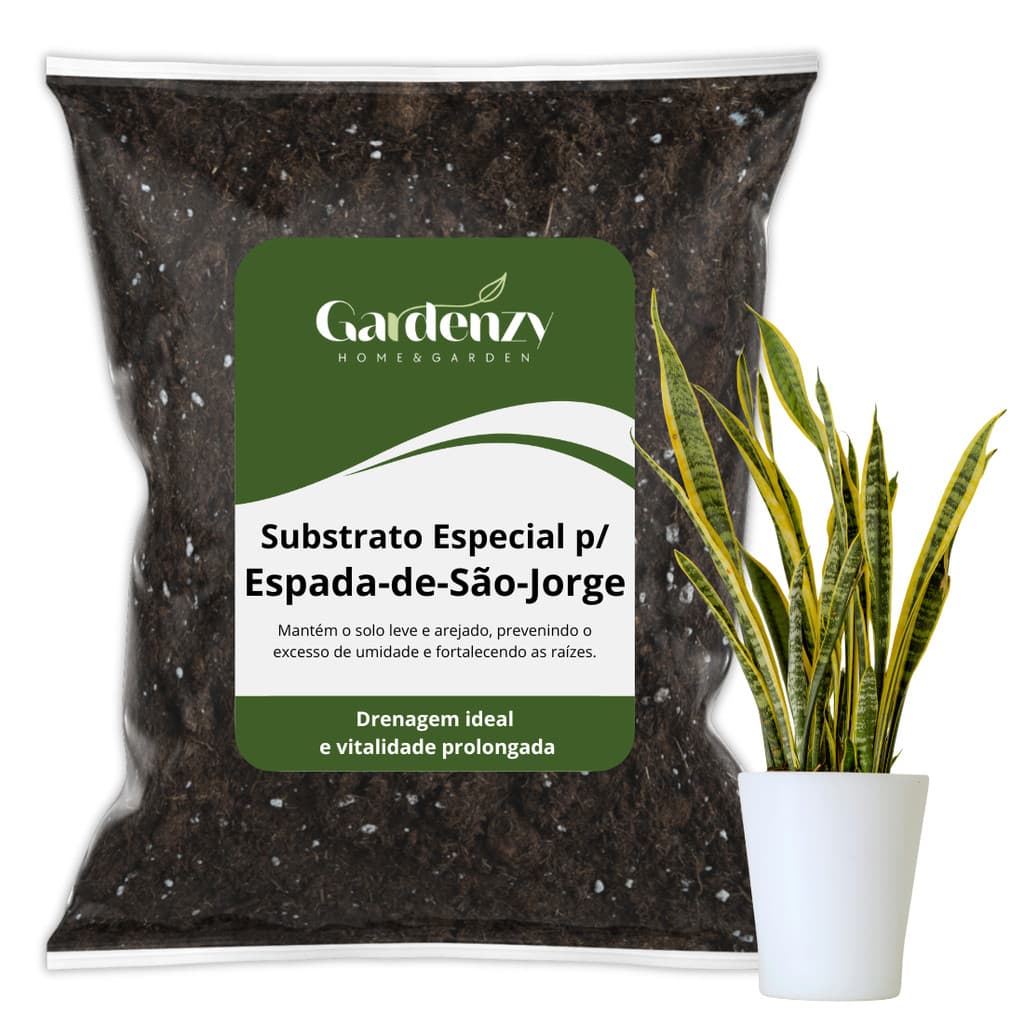 Substrato para Espada-de-São-Jorge – Crescimento Saudável e Raízes Fortes