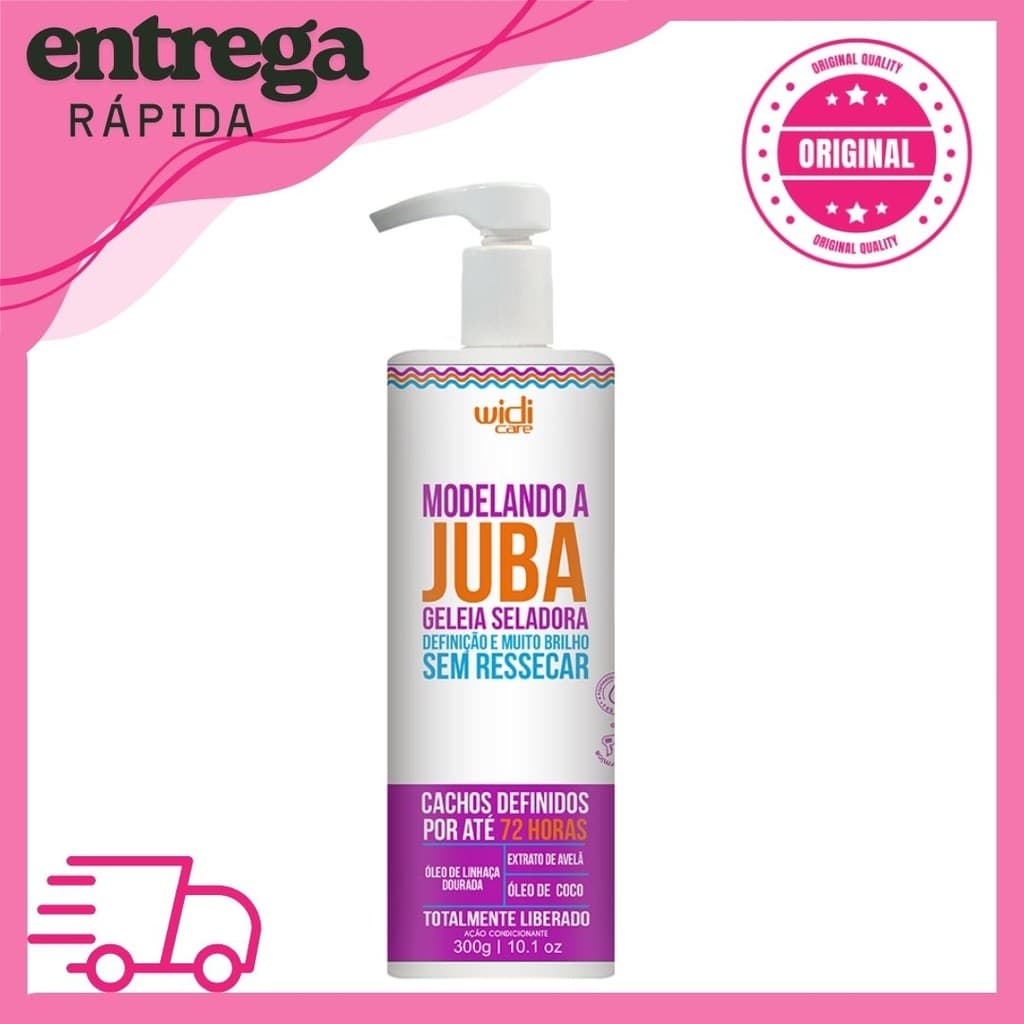 Modelando a Juba Geleia Seladora Widi Care 300g Oferta Especial