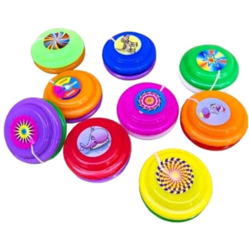 100 UNIDADES IOIÔ UNIDADE PRENDA SACOLINHA DE ANIVERSARIO CORES VARIADAS  5,5 CENTIMETROS DE DIAMETRO