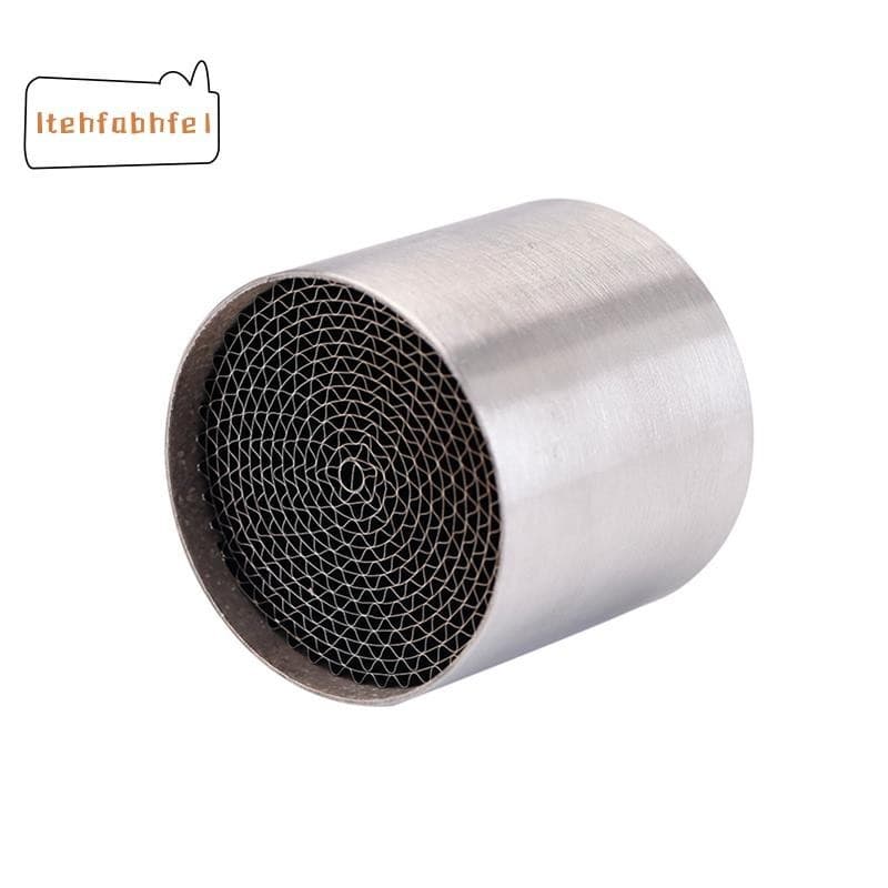 Silenciador De Escape De Motocicleta Silver De Aço Inoxidável DB Eliminador De Ruídos Para 50mm