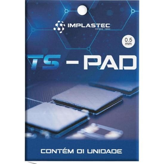 Thermal Ts Pad 0,5mm 100x100 Implastec