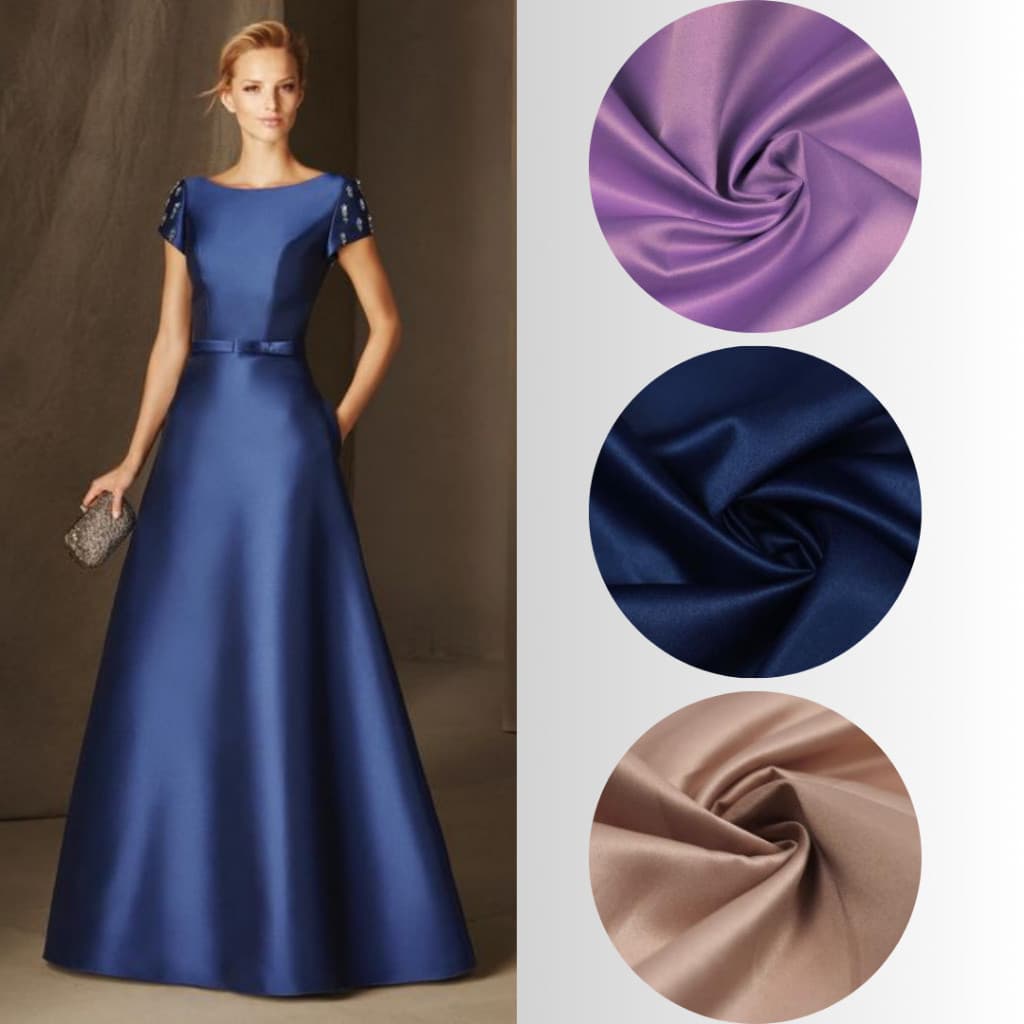 5 Metros Tecido Cetim Bucol Noivas