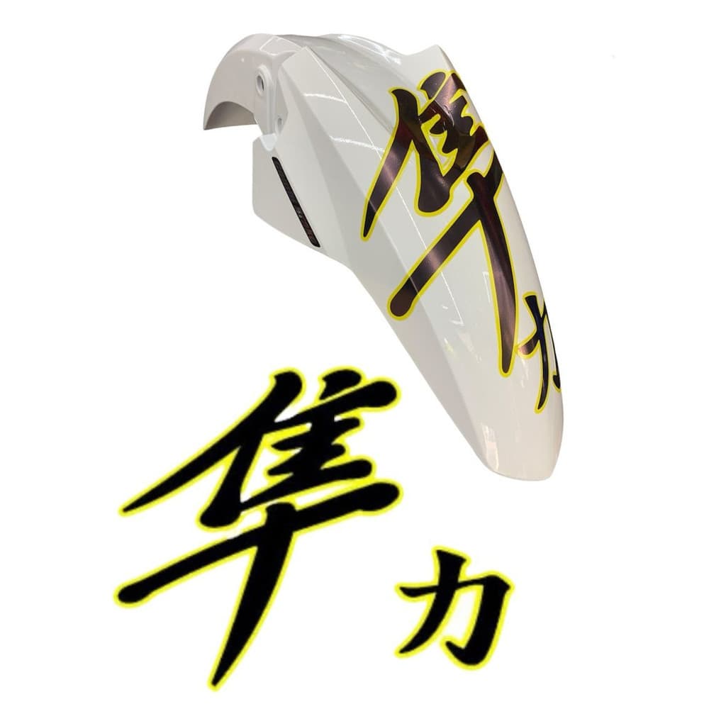 Adesivo Hayabusa Paralama 25x18cm Cores Titan/fan 2025 lp  store