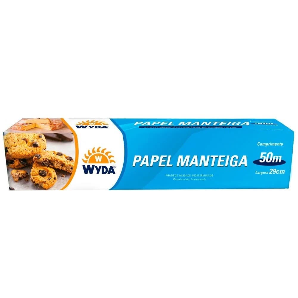 Rolo de Papel Manteiga 29cm x 50m - Wyda