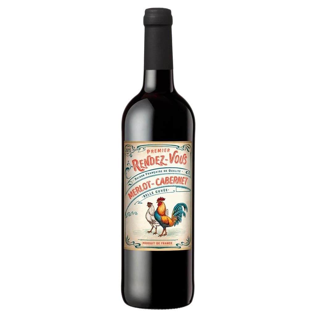 Vinho Tinto Premier Rendez-Vous Merlot - Cabernet Sauvignon 2020 750ml