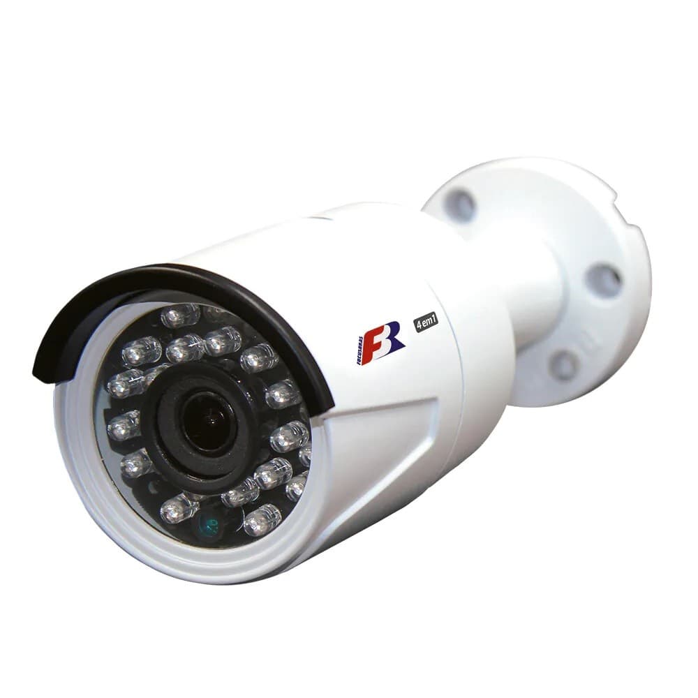 Camera Bullet Fbr Metal Ir25 2 Megapixels 3.6Mm Cvi Tvi Ip66