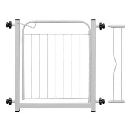 Portão Portãozinho Grade de Proteção Com Trava Pet Dog Criança Bebê 69/84 Cm 1 Prolongador Incluso