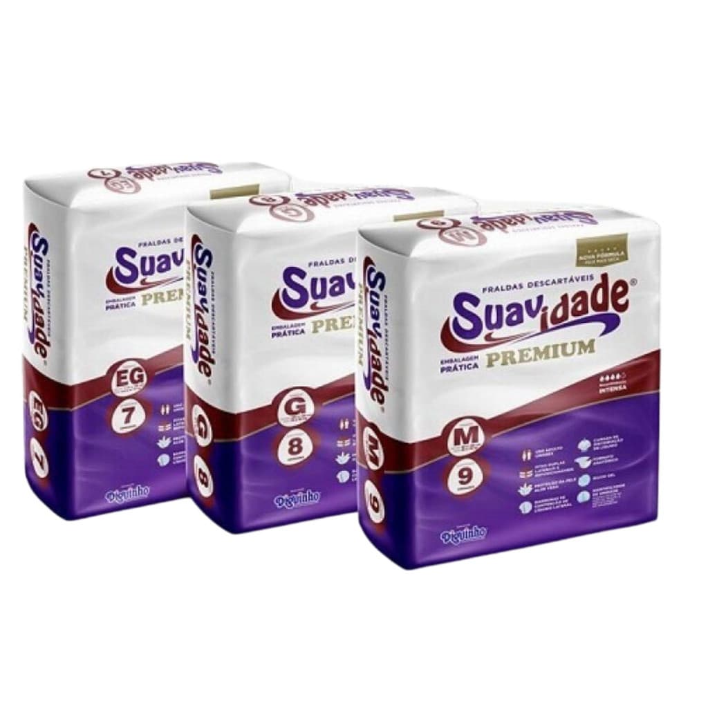 Fralda Geriatrica Suavidade Premium
