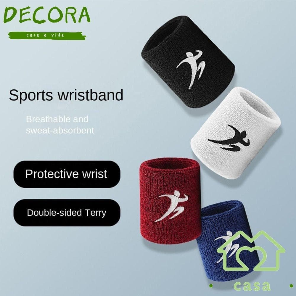 Capa Protetora De Pulso DECORA , Pulseira Esportiva De Badminton Respirável , Protetor De Cinta De Basquete