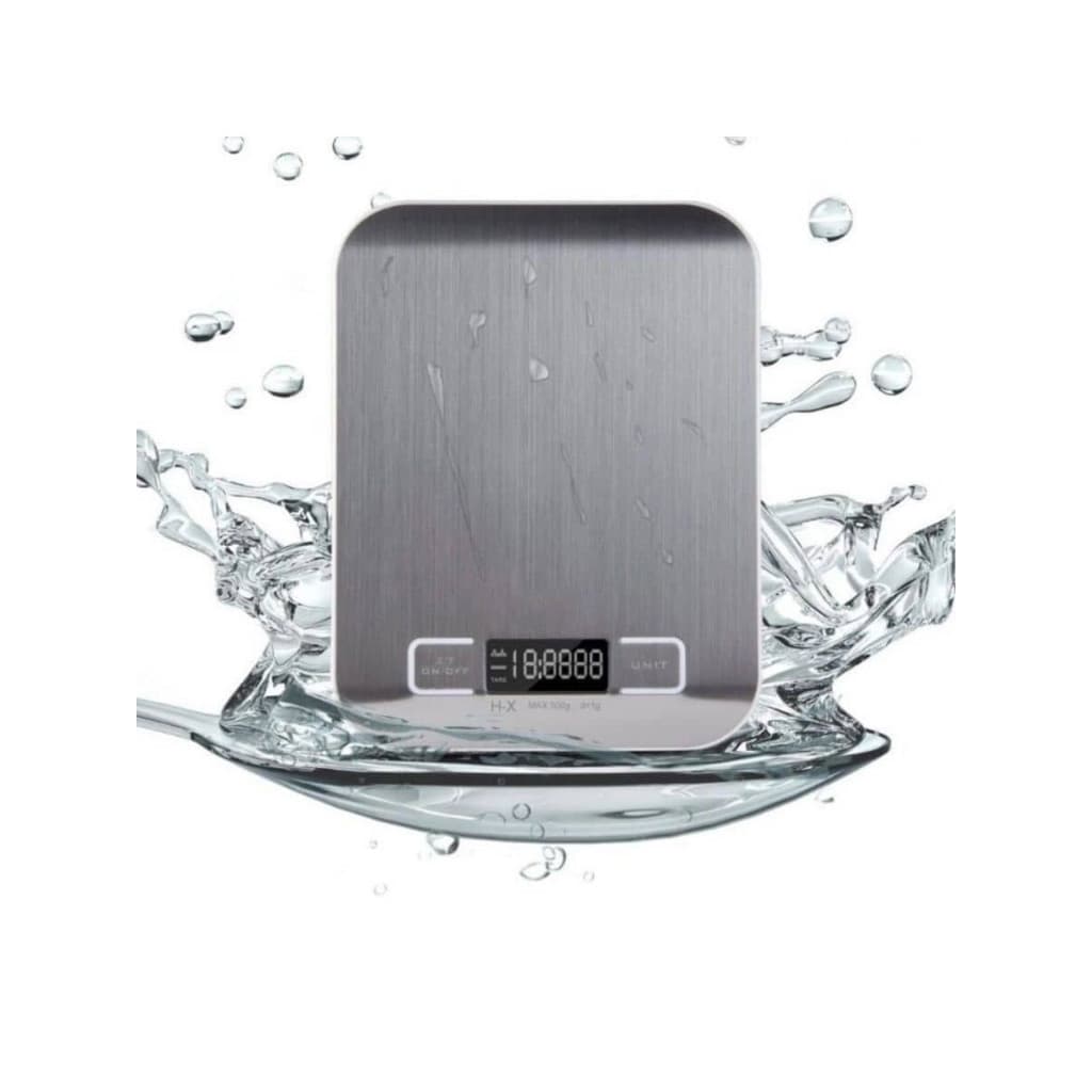 Balança Digital Cozinha Inox Alta Precisão Escala 1g - 1g À 10kg