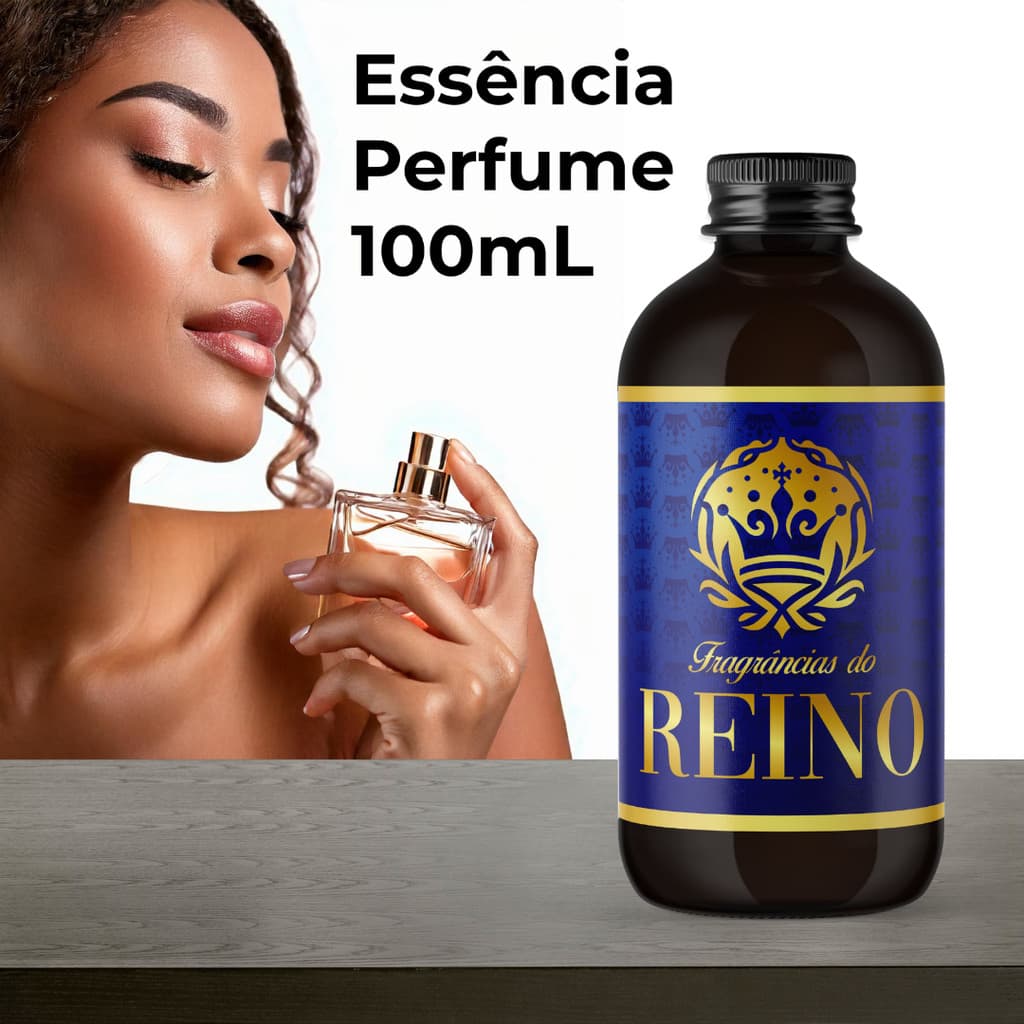 Essência Perfume Premium 100ml - Fragrâncias do Reino | Perfumaria Fina