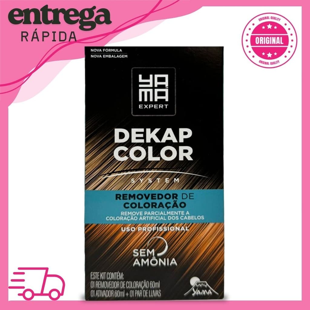 Yamá Dekapcolor System Removedor de Coloração - 120ml
