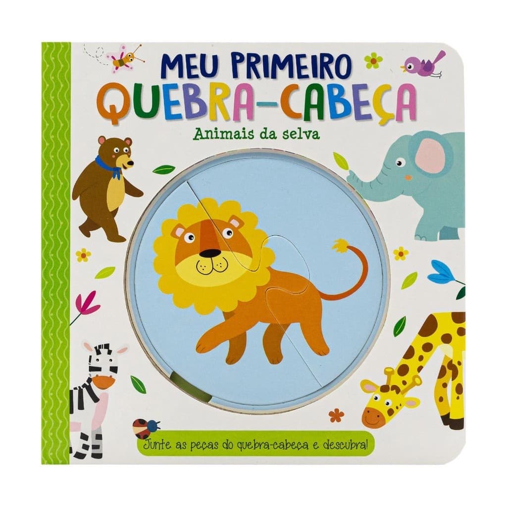 Meu Primeiro Quebra-Cabeça - Animais da Selva - Pé da Letra