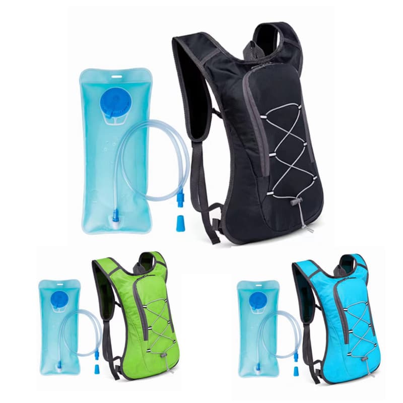 Mochila De Hidratação Impermeável C/ Bolsa Dágua Ciclismo 2l