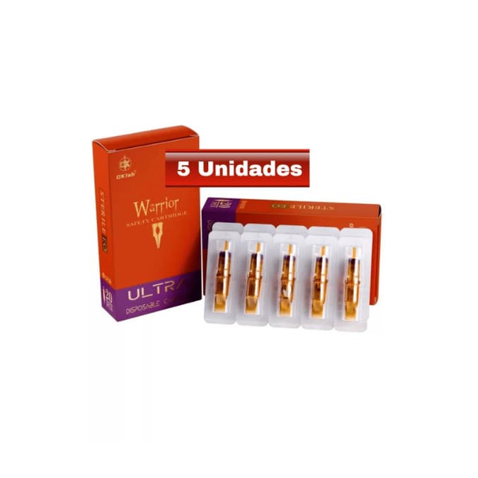 5 Cartucho Universal Dklab para Tatuagem Tattoo - 5 Unidades