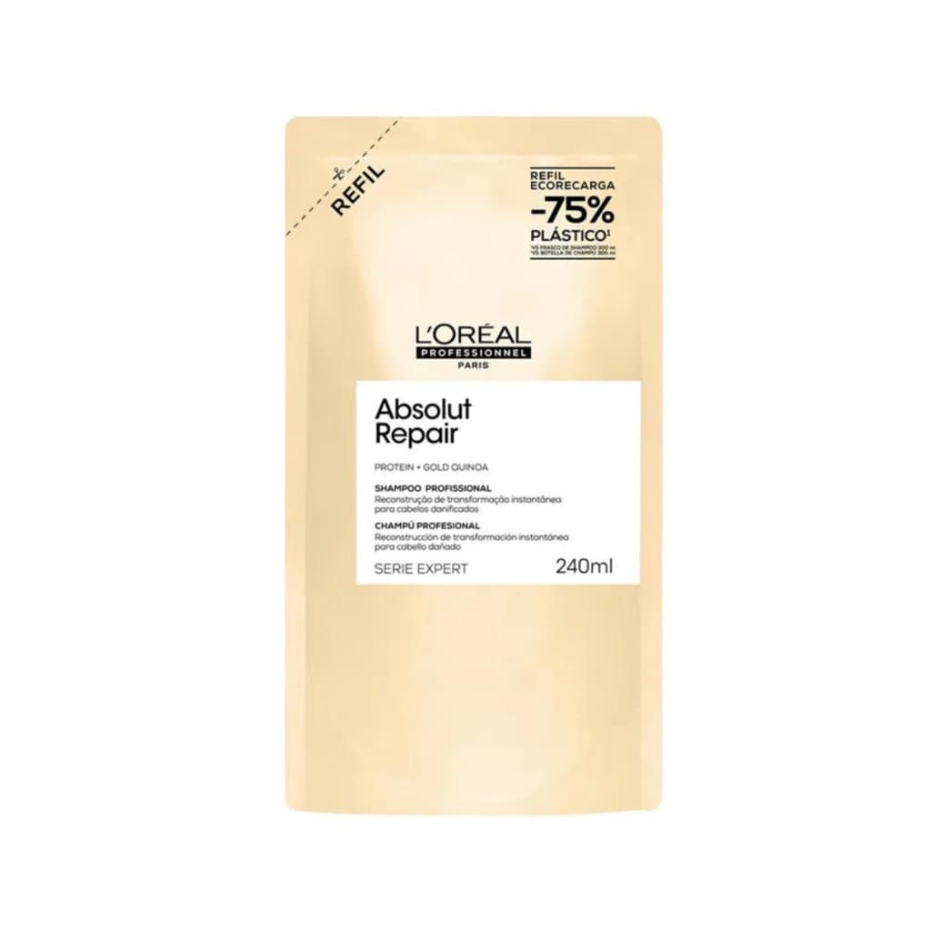 Refil Shampoo Absolut Repair 240ml -  L'Oreal Professionnel