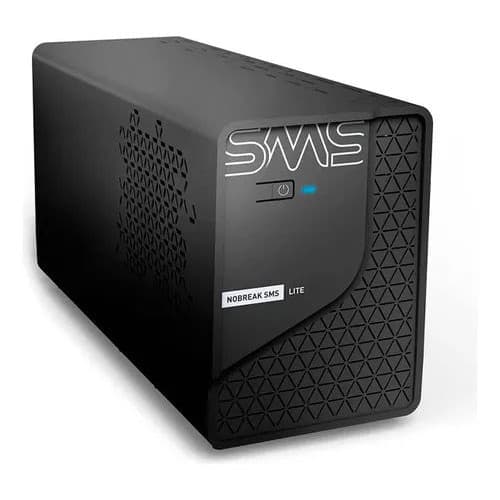 Nobreak SMS Lite 600VA 29202 Entrada Bivolt e Saída 115v